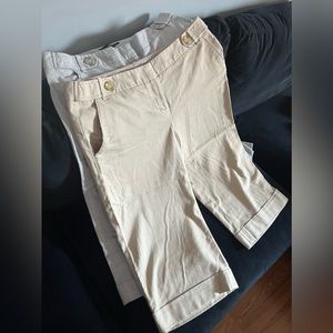 Bundle of 2 The Limited Cotton Dress Capris